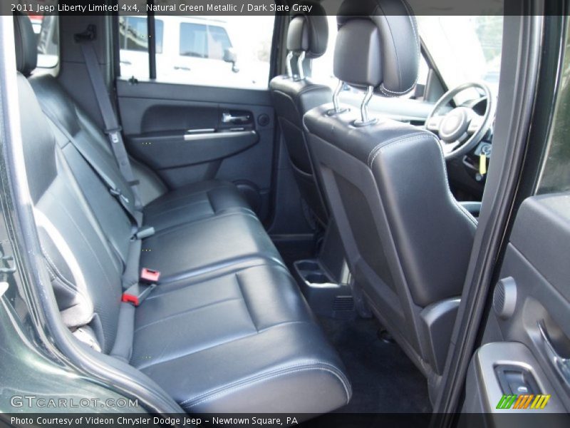 Natural Green Metallic / Dark Slate Gray 2011 Jeep Liberty Limited 4x4