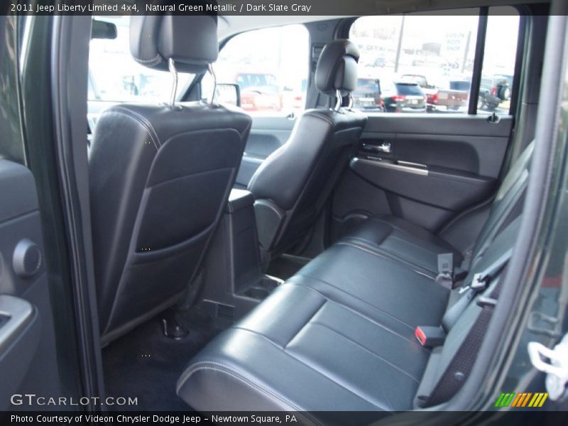 Natural Green Metallic / Dark Slate Gray 2011 Jeep Liberty Limited 4x4