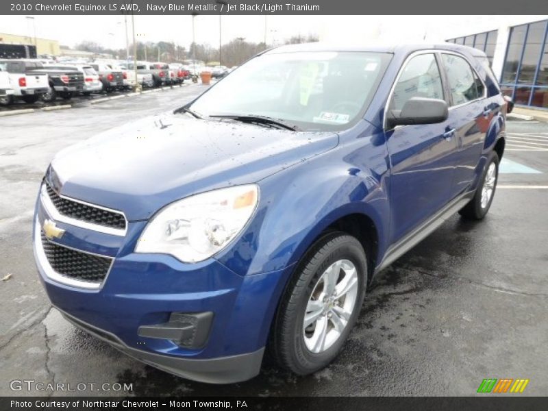 Front 3/4 View of 2010 Equinox LS AWD