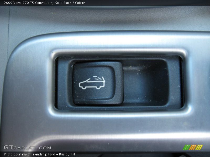 Solid Black / Calcite 2009 Volvo C70 T5 Convertible