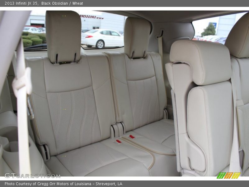 Rear Seat of 2013 JX 35