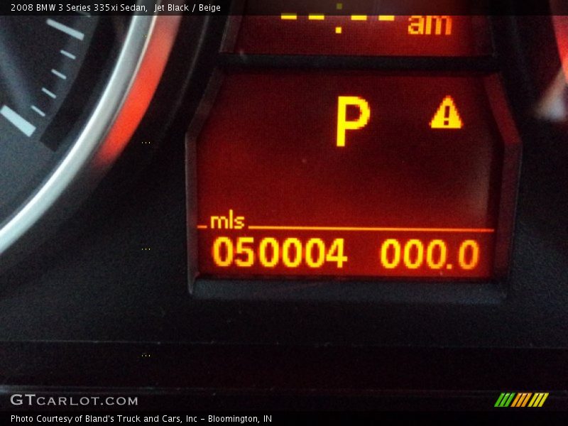 Jet Black / Beige 2008 BMW 3 Series 335xi Sedan