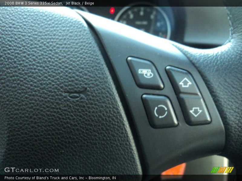 Jet Black / Beige 2008 BMW 3 Series 335xi Sedan