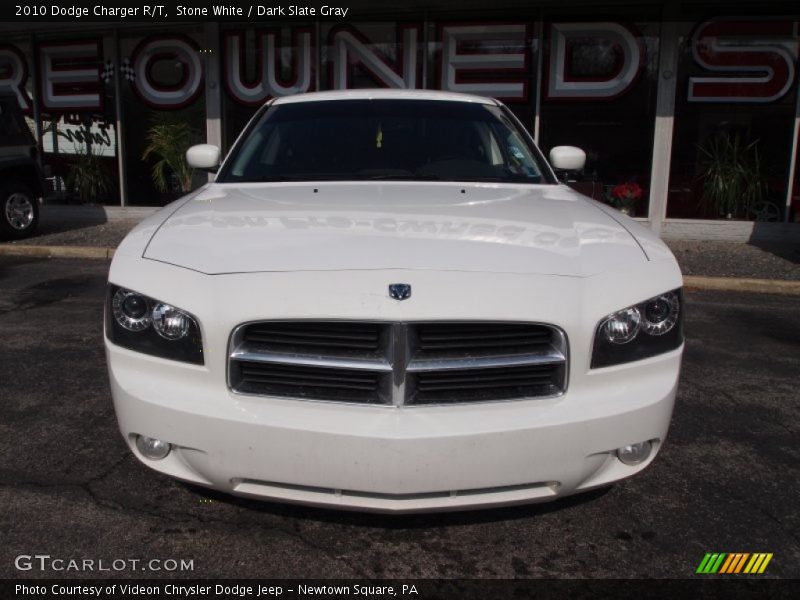 Stone White / Dark Slate Gray 2010 Dodge Charger R/T