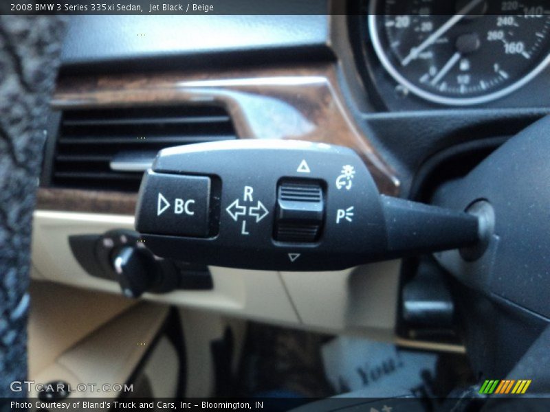 Jet Black / Beige 2008 BMW 3 Series 335xi Sedan