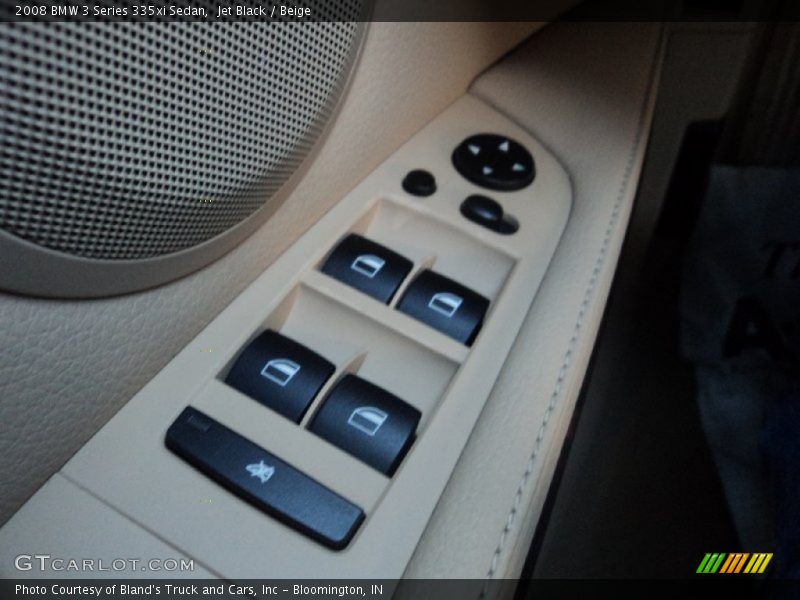 Jet Black / Beige 2008 BMW 3 Series 335xi Sedan