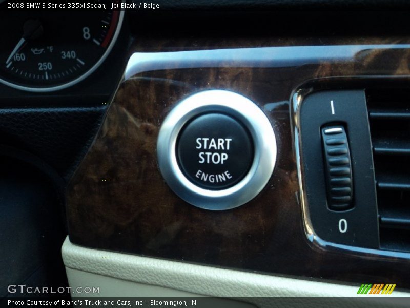 Jet Black / Beige 2008 BMW 3 Series 335xi Sedan
