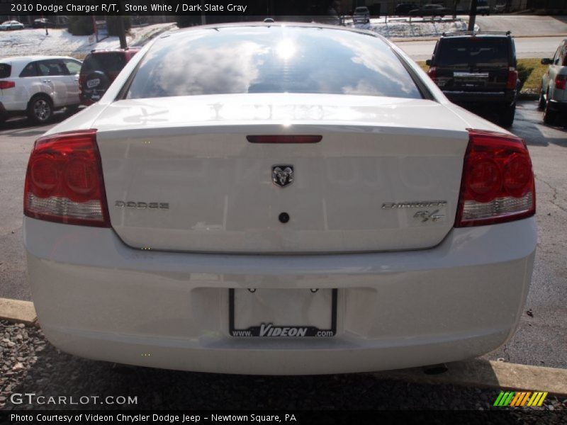 Stone White / Dark Slate Gray 2010 Dodge Charger R/T