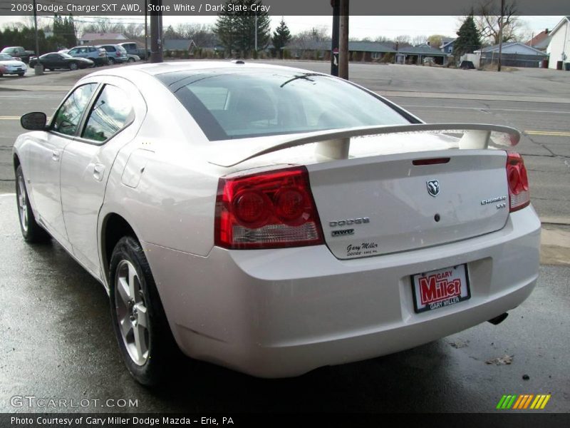 Stone White / Dark Slate Gray 2009 Dodge Charger SXT AWD