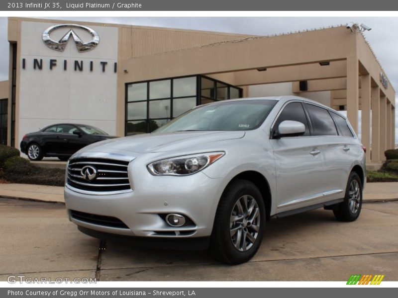 Front 3/4 View of 2013 JX 35