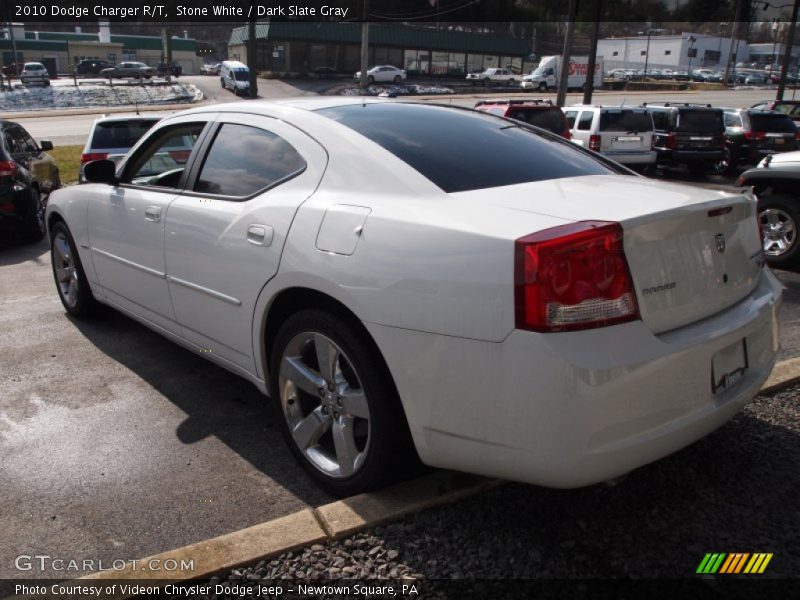 Stone White / Dark Slate Gray 2010 Dodge Charger R/T