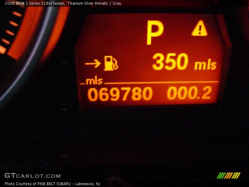 Titanium Silver Metallic / Gray 2008 BMW 3 Series 328xi Sedan