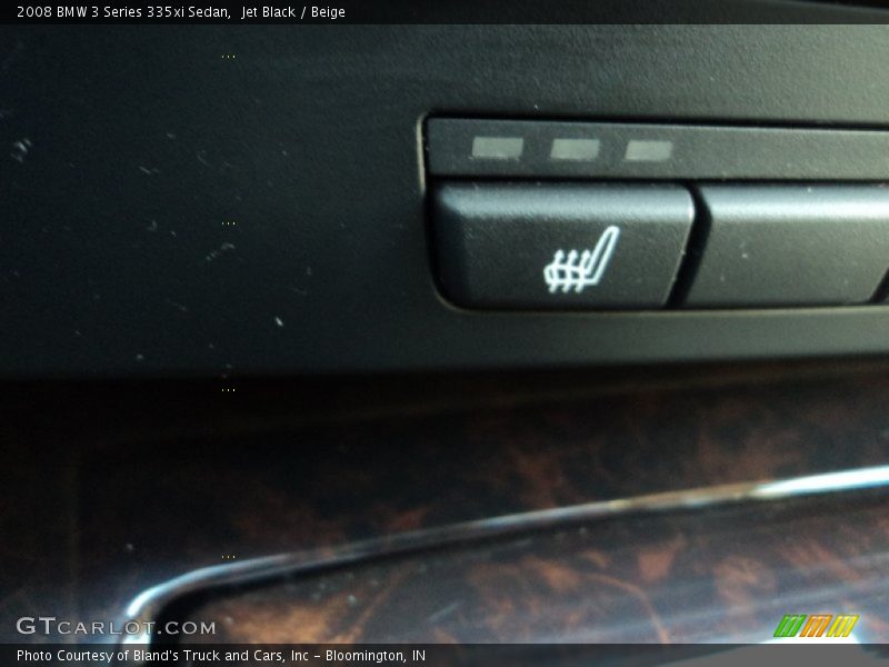 Jet Black / Beige 2008 BMW 3 Series 335xi Sedan
