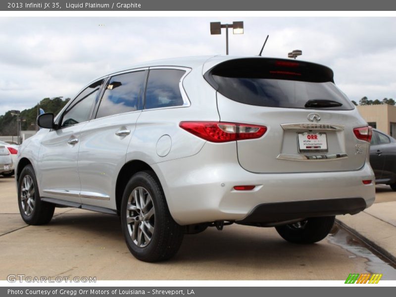 Liquid Platinum / Graphite 2013 Infiniti JX 35