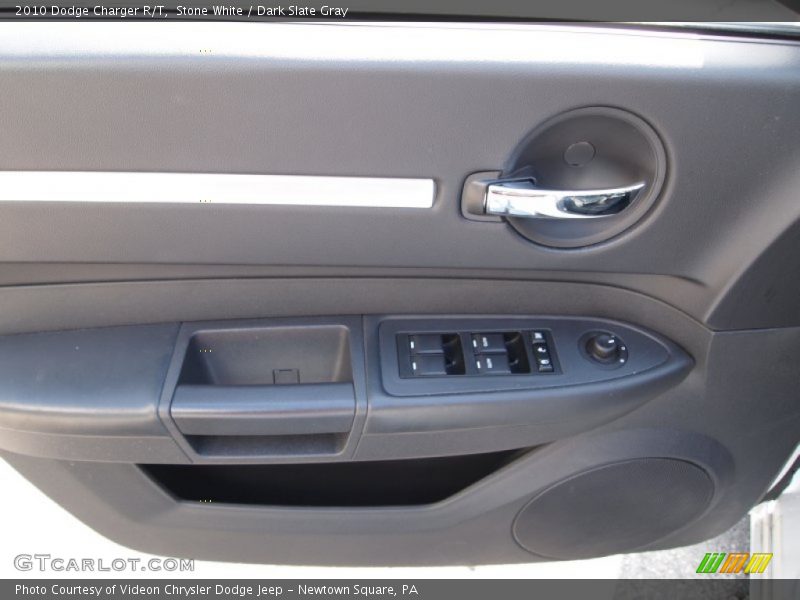 Stone White / Dark Slate Gray 2010 Dodge Charger R/T