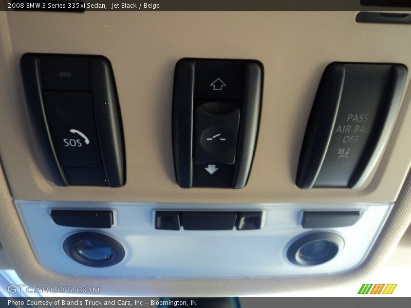 Jet Black / Beige 2008 BMW 3 Series 335xi Sedan