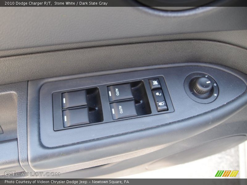 Stone White / Dark Slate Gray 2010 Dodge Charger R/T