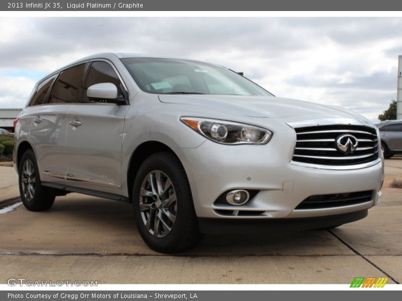 Liquid Platinum / Graphite 2013 Infiniti JX 35