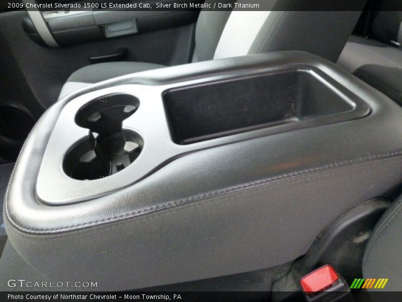 Silver Birch Metallic / Dark Titanium 2009 Chevrolet Silverado 1500 LS Extended Cab