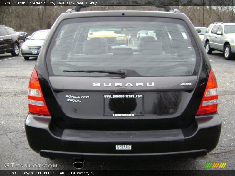Java Black Pearl / Gray 2003 Subaru Forester 2.5 XS