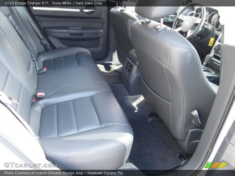 Stone White / Dark Slate Gray 2010 Dodge Charger R/T