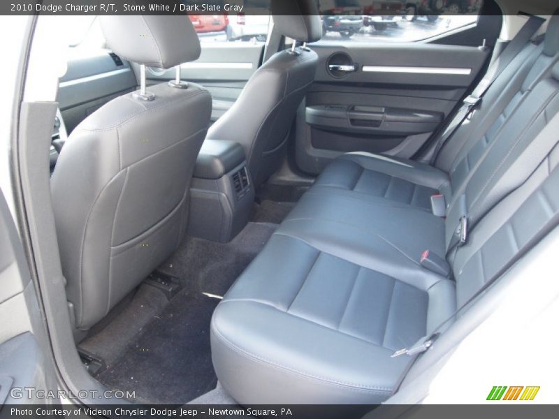 Stone White / Dark Slate Gray 2010 Dodge Charger R/T