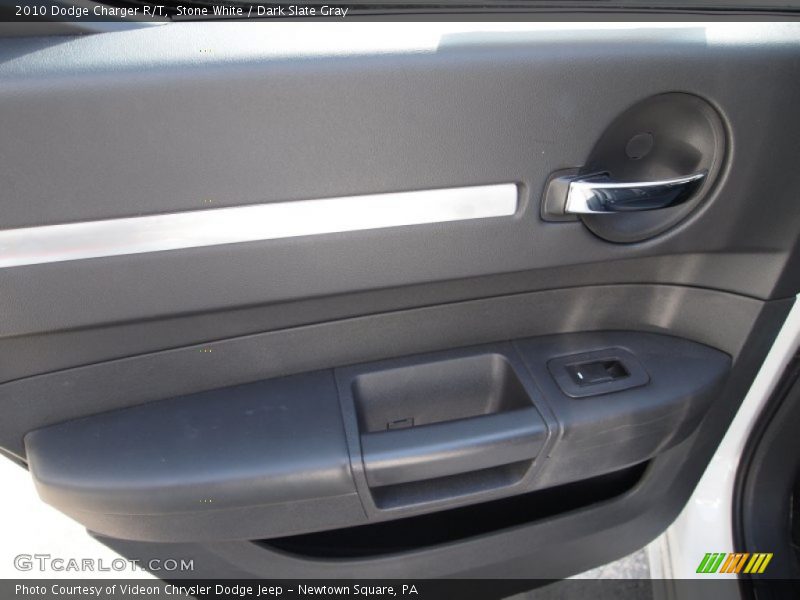 Stone White / Dark Slate Gray 2010 Dodge Charger R/T