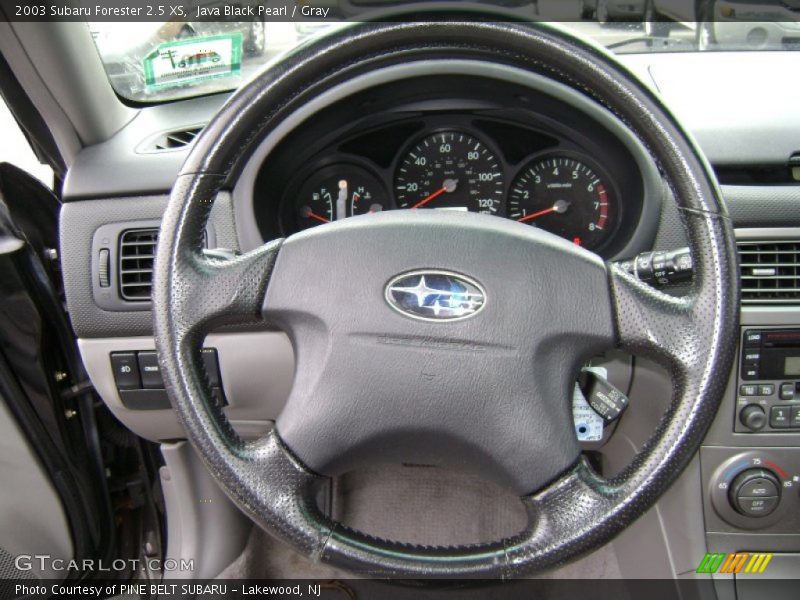 Java Black Pearl / Gray 2003 Subaru Forester 2.5 XS