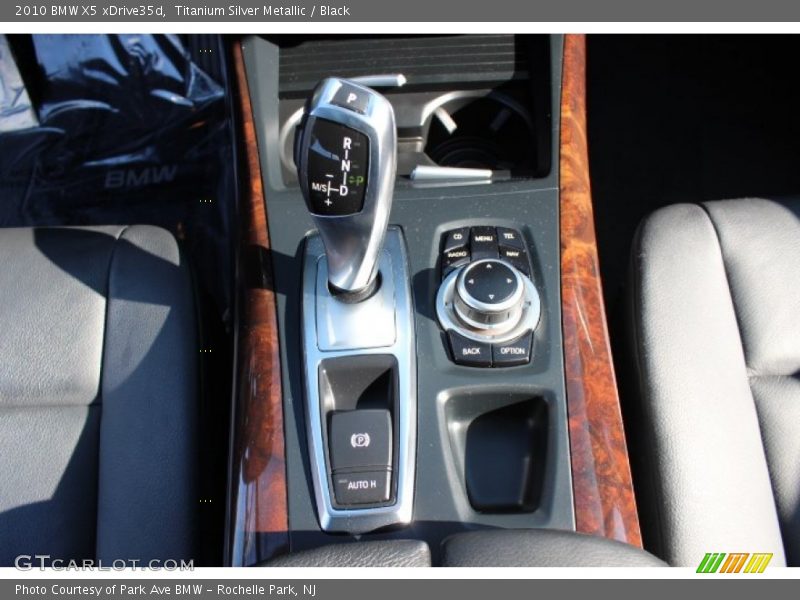 Titanium Silver Metallic / Black 2010 BMW X5 xDrive35d