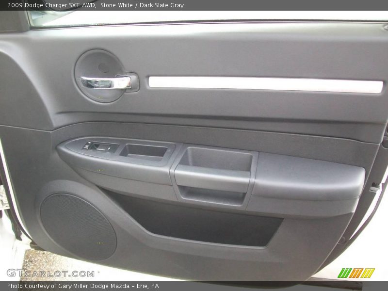 Stone White / Dark Slate Gray 2009 Dodge Charger SXT AWD