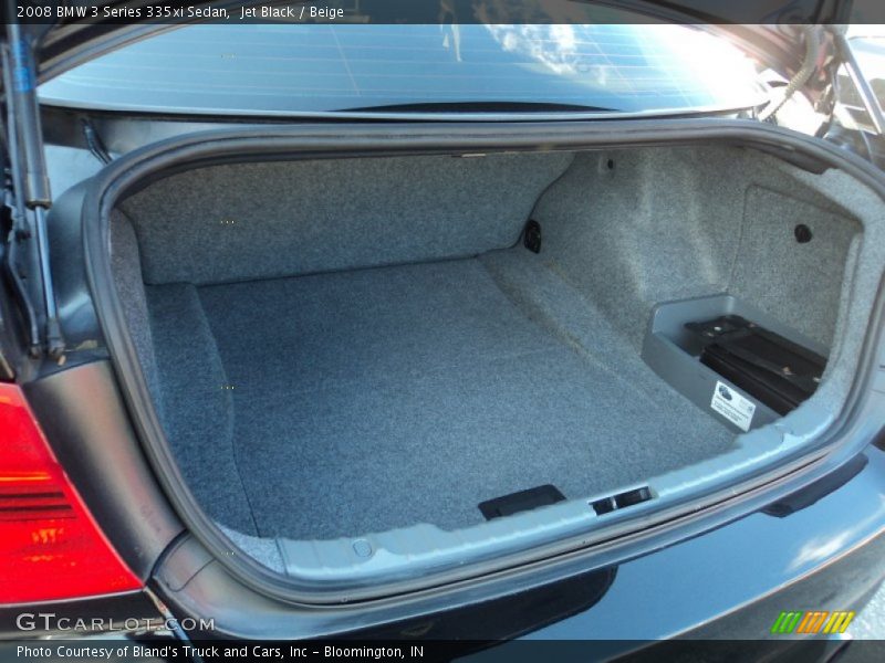 Jet Black / Beige 2008 BMW 3 Series 335xi Sedan