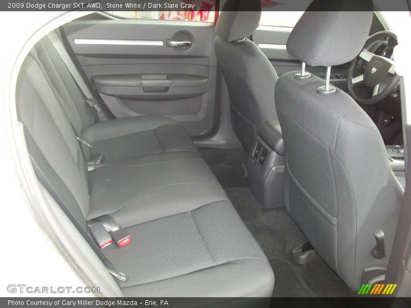 Stone White / Dark Slate Gray 2009 Dodge Charger SXT AWD