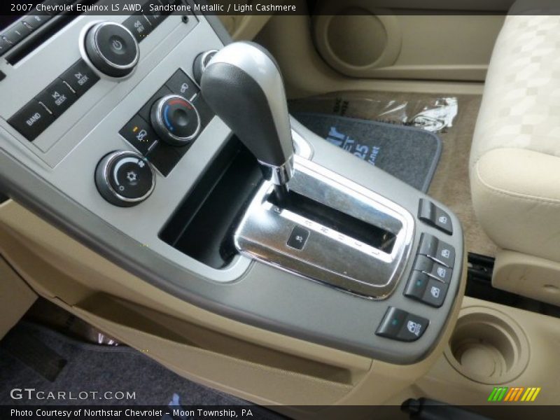 Sandstone Metallic / Light Cashmere 2007 Chevrolet Equinox LS AWD
