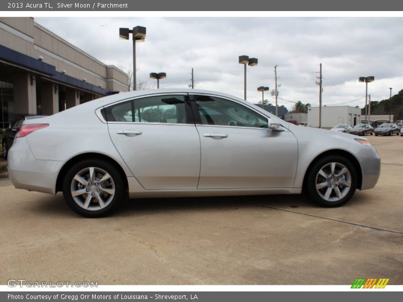 Silver Moon / Parchment 2013 Acura TL