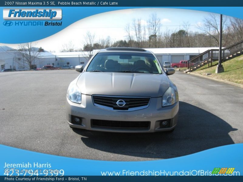 Pebble Beach Metallic / Cafe Latte 2007 Nissan Maxima 3.5 SE