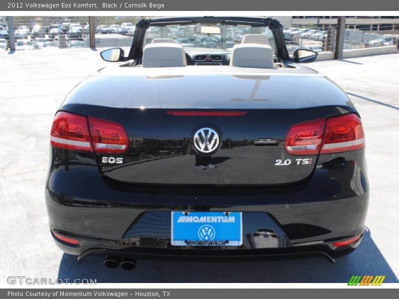 Black / Cornsilk Beige 2012 Volkswagen Eos Komfort