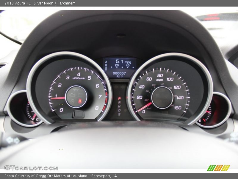 Silver Moon / Parchment 2013 Acura TL