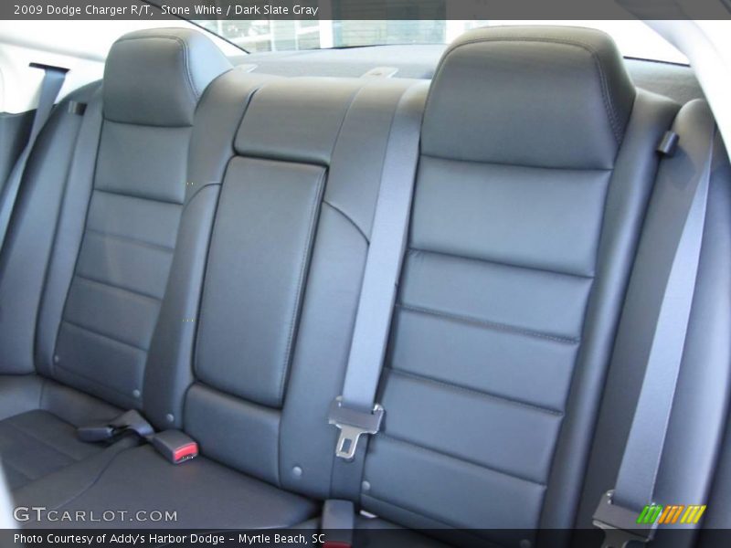 Stone White / Dark Slate Gray 2009 Dodge Charger R/T