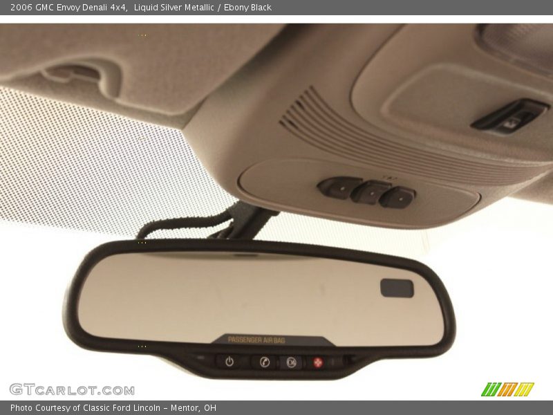 Liquid Silver Metallic / Ebony Black 2006 GMC Envoy Denali 4x4