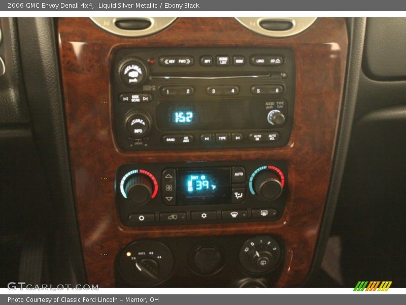 Liquid Silver Metallic / Ebony Black 2006 GMC Envoy Denali 4x4