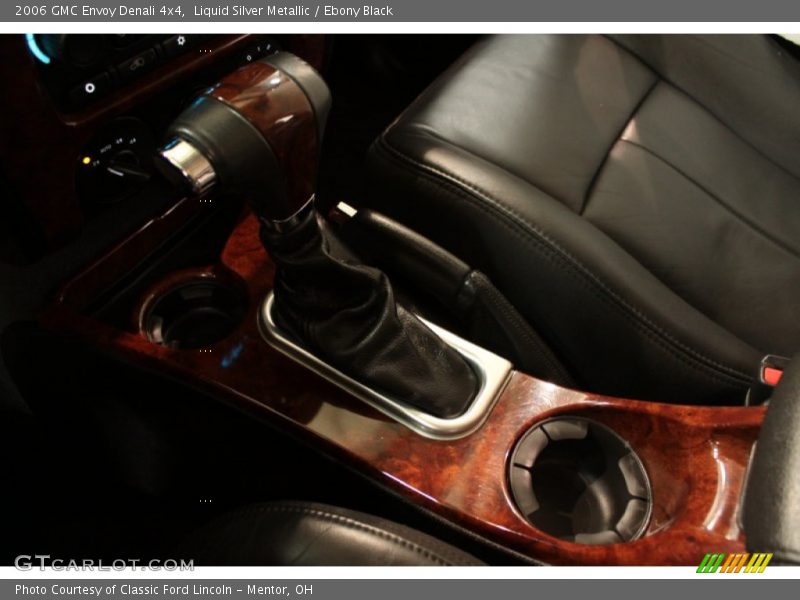 Liquid Silver Metallic / Ebony Black 2006 GMC Envoy Denali 4x4