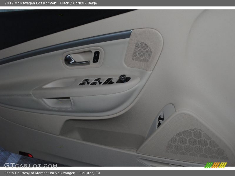 Black / Cornsilk Beige 2012 Volkswagen Eos Komfort