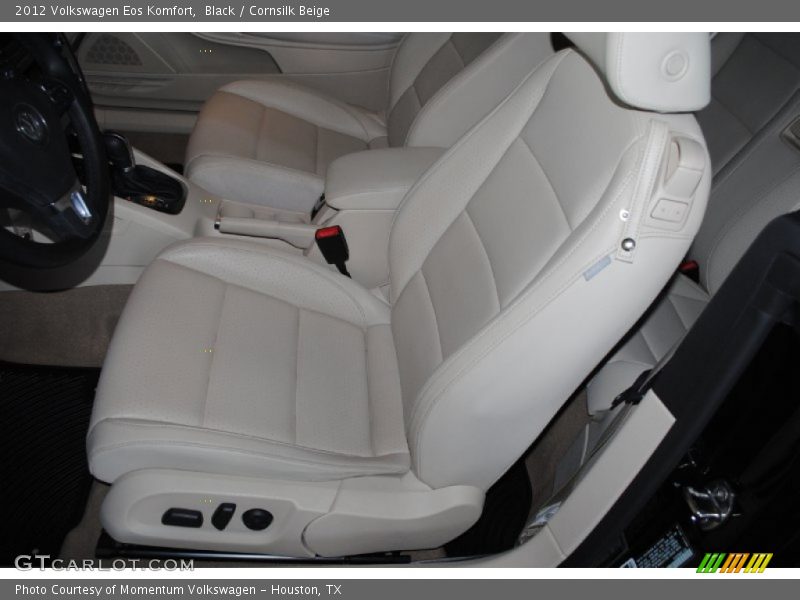 Black / Cornsilk Beige 2012 Volkswagen Eos Komfort