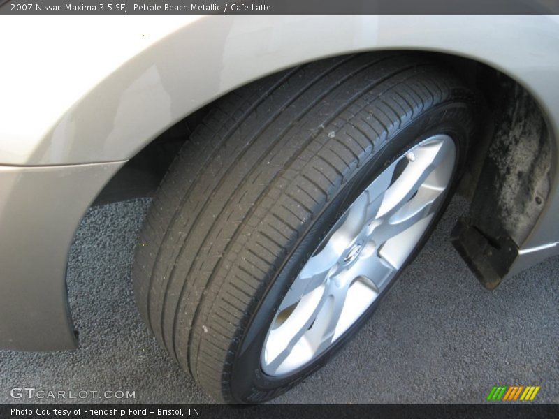 Pebble Beach Metallic / Cafe Latte 2007 Nissan Maxima 3.5 SE