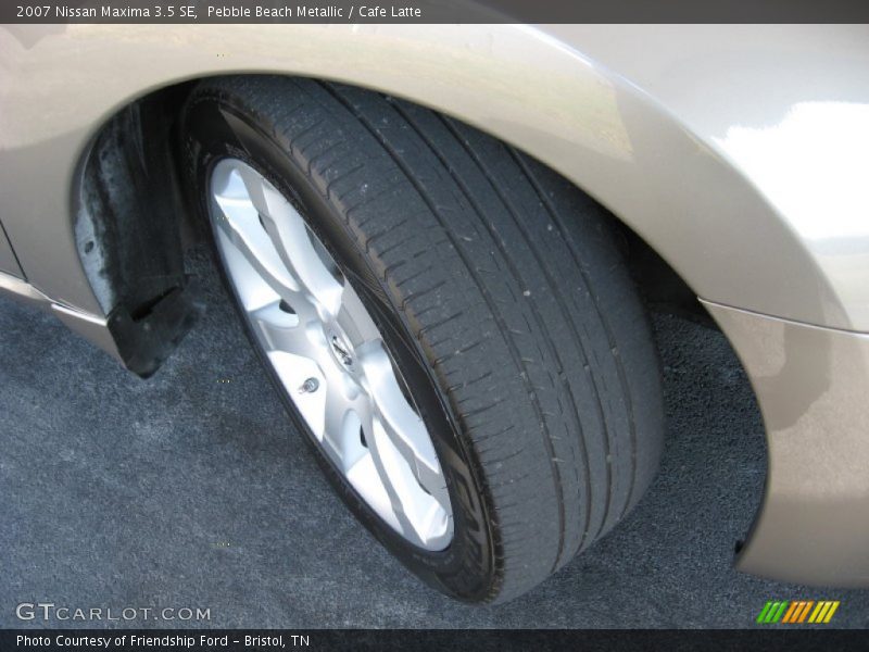 Pebble Beach Metallic / Cafe Latte 2007 Nissan Maxima 3.5 SE
