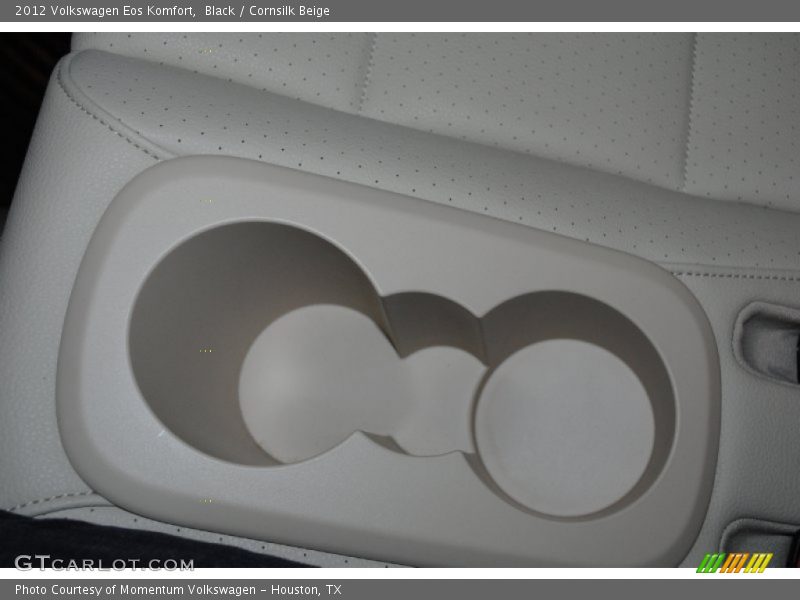 Black / Cornsilk Beige 2012 Volkswagen Eos Komfort