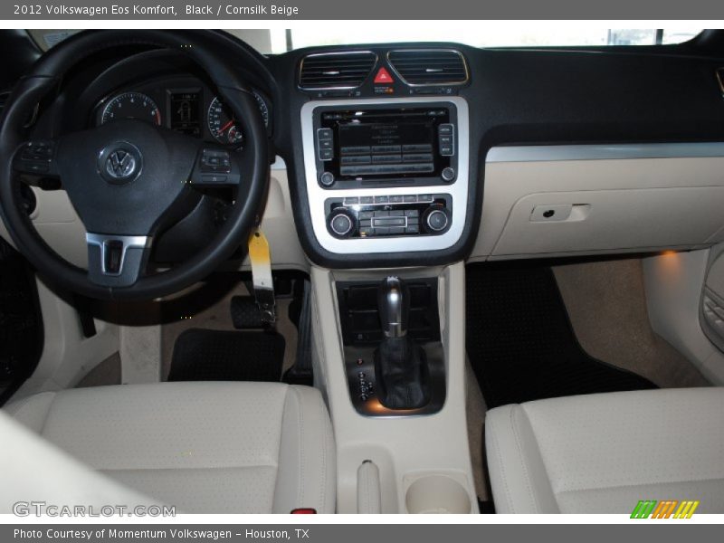 Black / Cornsilk Beige 2012 Volkswagen Eos Komfort