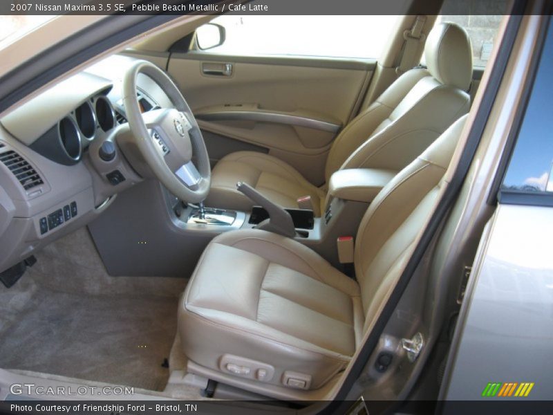 Pebble Beach Metallic / Cafe Latte 2007 Nissan Maxima 3.5 SE