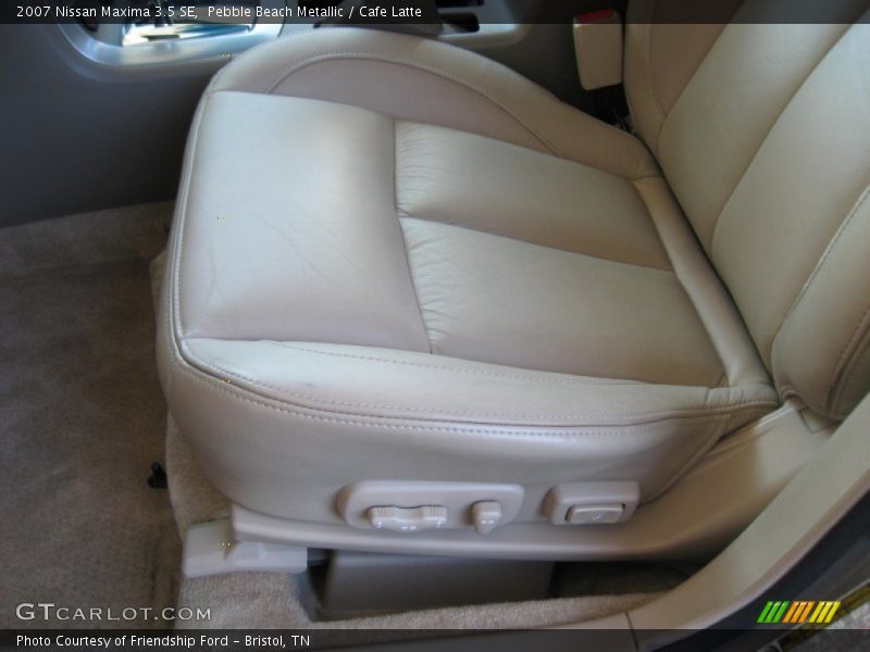 Pebble Beach Metallic / Cafe Latte 2007 Nissan Maxima 3.5 SE