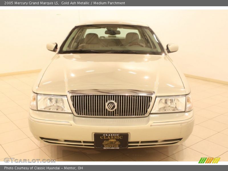 Gold Ash Metallic / Medium Parchment 2005 Mercury Grand Marquis LS